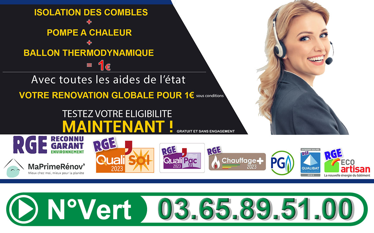 Aide Etat Pompe a Chaleur Bretigny 60400